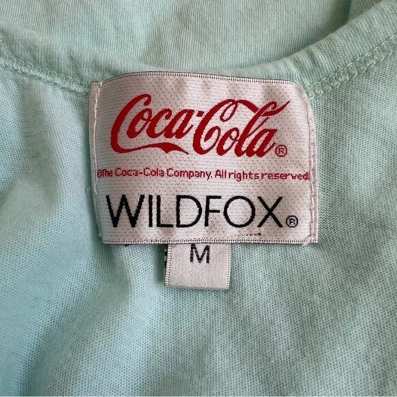 NWT Wildfox Lyla Drink Coke Cotton Graphic Tank - M - Picture 4 of 6